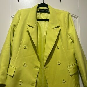 Lioness lime green blazer
